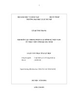 Tội buôn lậu trong pháp luật hình sự việt nam từ thực tiễn tỉnh quảng ninh