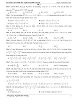 16 đề trắc nghiệm ôn tập kiểm tra Hình học 12 chương 3 có đáp án