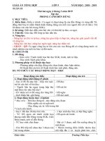 Tuần 25 giáo án lớp 5 soạn theo ĐHPTNLHS năm học 2018   2019 