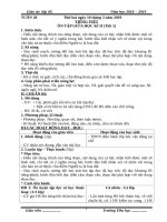 Tuần 28 giáo án lớp 1 soạn theo ĐHPTNLHS năm học 2018   2019 