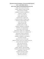 Tổng hợp từ vựng Anh lớp 9 ( sách cũ)