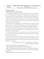 83. Đề thi thử THPTQG Năm 2018 - Môn Văn Học - Tuyệt kỹ luyện giải đề số 01 - File word có lời giải chi tiết