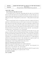 88. Đề thi thử THPTQG Năm 2018 - Môn Văn Học - Tuyệt kỹ luyện giải đề số 06 - File word có lời giải chi tiết