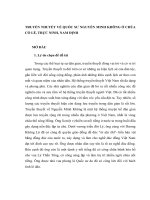 Đề cương luận văn: TRUYỀN THUYẾT VỀ QUỐC SƯ NGUYỄN MINH KHÔNG ở CHÙA CO LỄ