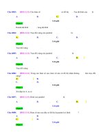 xác định đỉnh và trục đối xứng của đồ thị hàm số bậc hai   muc do 1 