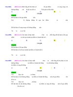 điều kiện đề đồ thị hàm số thỏa mãn đk   muc do 3 