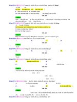 D02   xét tính đúng sai của một mệnh đề   muc do 2 