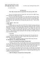 ke hoach thuc hien chuyen hieu