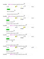 tìm tập xác định của hàm số   muc do 2 