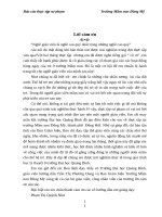 thực tập tại trường mầm non đồng mỹ