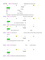 tính giá trị của hàm số tại một điểm   muc do 1 