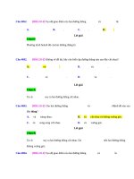 các câu hỏi chưa phân dạng   muc do 2 