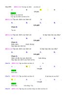 tìm tập xác định của hàm số   muc do 1 