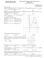 [toanmath.com] - Đề thi thử Toán THPT Quốc gia 2019 trường THPT chuyên ĐHSP Hà Nội lần 1