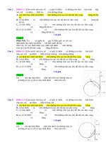 D01   câu hỏi liên quan số đo của góc, cung   muc do 1 