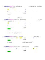 D07   tìm m để phương trình bậc 2 có nghiệm hoặc vô nghiệm   muc do 2 