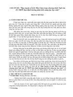 CHUYÊN ĐỀ: “Dạy truyện cổ tích Tấm Cám trong chương trình Ngữ văn 10 THPT theo định hướng phát triển năng lực học sinh