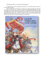 Bài giới thiệu sách Lá cờ thêu sáu chữ vàng