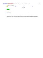 D10   biểu diễn nghiệm lên đường tròn lượng giác   muc do 2 