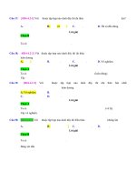 D02   xét dấu, bảng xét dấu của 1 nhị thức bậc nhất   muc do 2 