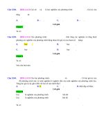 D04   nhận dạng mối liên hệ nghiệm của phương trình bậc 2   muc do 3 