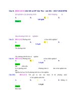 D00   các câu hỏi chưa phân dạng   muc do 2 