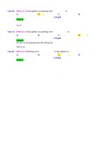 D02   phương trình căn(a) bằng b   muc do 3 