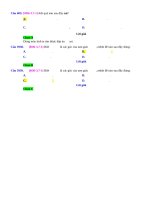 D07   dạng đẳng thức trong tam giác   muc do 1 