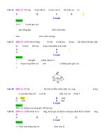 D01   câu hỏi liên quan số đo của góc, cung   muc do 2 