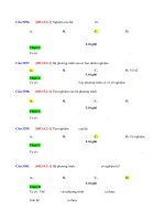 D02   hệ phương trình bậc nhất 2 ẩn, 3 ẩn   muc do 1 