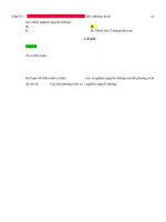 D06   tìm m để phương trình trùng phương có nghiệm thỏa điều kiện   muc do 2 