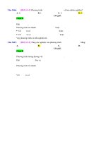 D05   đặt ẩn phụ đưa về bậc 2, bậc 3   muc do 2 