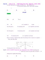 D01   PT đại số (bậc n) theo 1 HSLG   muc do 3 