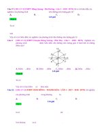 D07   biểu diễn nghiệm lên đường tròn LG   muc do 2 
