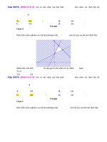 D00   các câu hỏi chưa phân dạng   muc do 3 