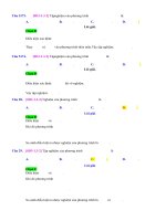 nghiệm, tập nghiệm của phương trình   muc do 2 