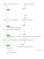 lý thuyết về phương trình tương đương   muc do 2 