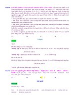 D01   mô tả không gian mẫu, biến cố   muc do 3 