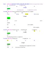 D00   các câu hỏi chưa phân dạng   muc do 1 