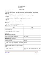 Giáo án Tiếng Việt 1 chủ điểm 1: Kể chuyện Rùa và thỏ