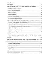 Báo cáo thưc tập ngành Vận tải Logistics