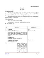 Giáo án Tiếng Việt 1 chủ điểm 1: Kể chuyện Rùa và thỏ