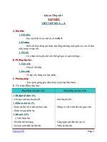 Giáo án Tiếng Việt 1 chủ điểm 12: Viết chữ số 0 1 2 3 4 5 6 7 8 9