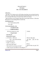 Giáo án Tiếng Việt 1 chủ điểm 2: Kể chuyện Cô bé trùm khăn đỏ