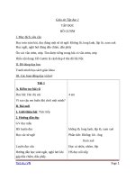 Giáo án Tiếng Việt 1 chủ điểm 9: Tập đọc Hồ gươm