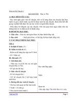 Giáo án Tiếng Việt 1 chủ điểm 1: Kể chuyện Rùa và thỏ