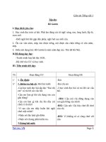 Giáo án Tiếng Việt 1 chủ điểm 9: Tập đọc Hồ gươm