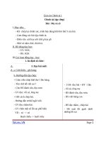 Giáo án Tiếng Việt 1 chủ điểm 4: Chính tả Mẹ và cô