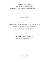 Đánh giá thực trạng trang bị và hiệu quả sử dụng các thiết bị điện tử hàng hải trên tàu lưới vây xa bờ tại nha trang 