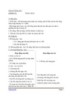 Giáo án Tiếng Việt 1 chủ điểm 1: Chính tả Tặng cháu